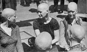 LAS CHICAS DURANTE EL JUICIO