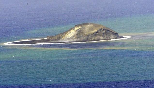 nacimiento de una isla