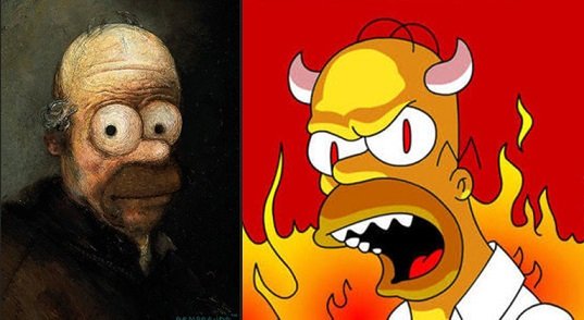 Mensajes subliminales de los simpsons