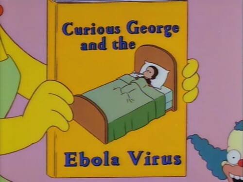Simpsons virus del ebola
