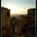 Pueblos fantasma. Craco, ciudad medieval abandonada.