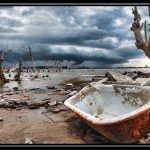 Villa Epecuén, el lago que se tragó al pueblo.