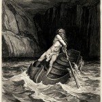 Personajes de la mitología. Caronte, el barquero del infierno.