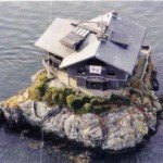 Hogares insólitos. La mansión en medio del mar.