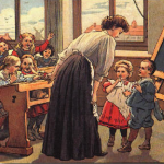 Contrato de Maestra en 1923.