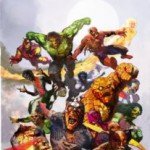 Los Superhéroes de la Marvel convertidos en zombies.